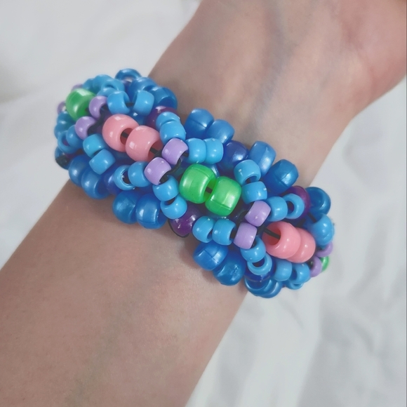 Kandi mini rotator cuff, reversible blue 🩷💙 - Picture 2 of 7